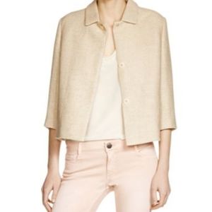 MAJE Gab Veste Beige Jacket Size 38